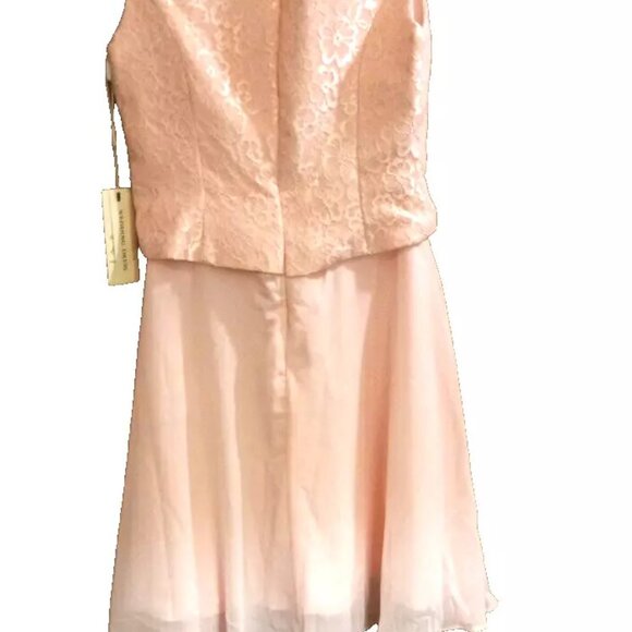 Wedding Gown Gallery Womans size 10 Wedding Dress peach lace top NWT Bride - Picture 10 of 10